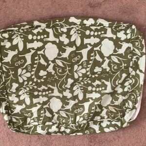 Molly Mutt Dog Bed Duvet Cover Durable Washable Green Dogs Trees Design 22 x 27